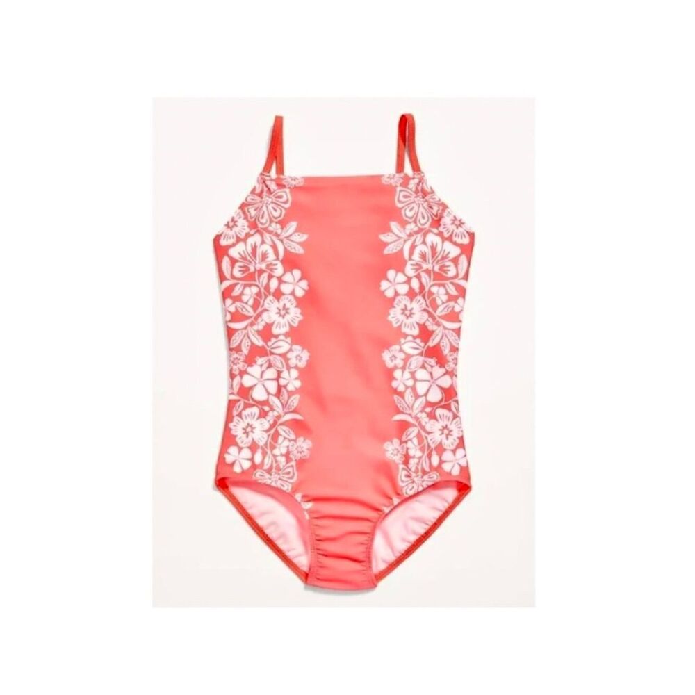 Old Navy Coral Swimsuit for Girls Size L